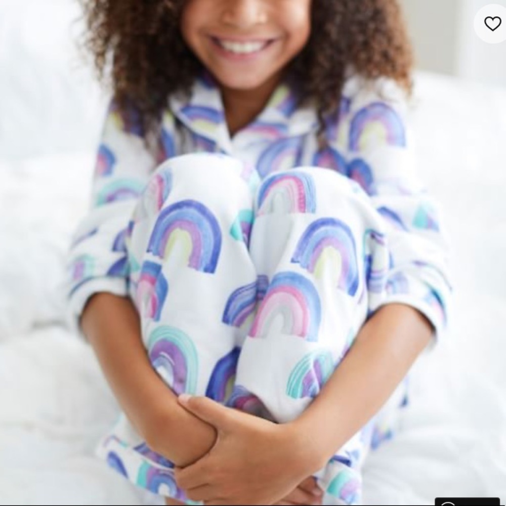 Pottery Barn Teen Rainbow Pajama Pants size small